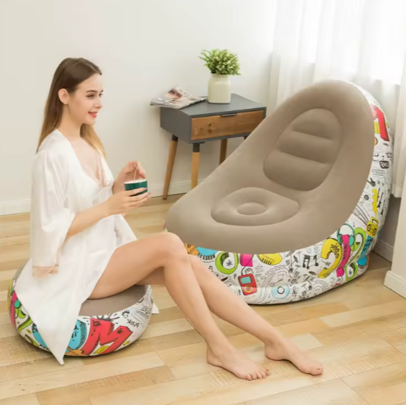 Chaise gonflable instantanée de sofa d'air