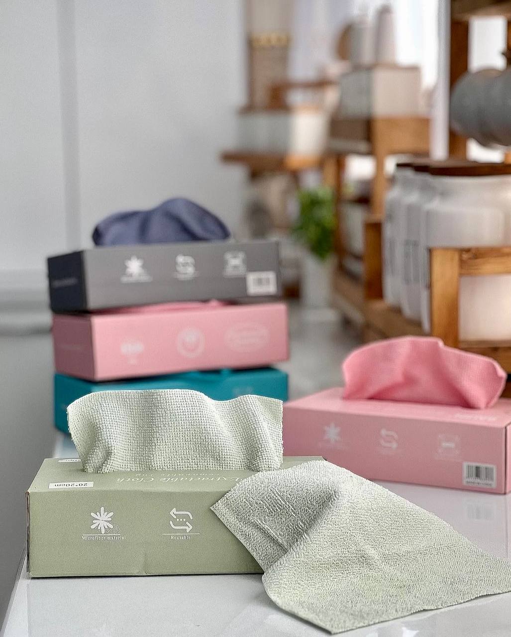 pack chiffons paresseux jetables