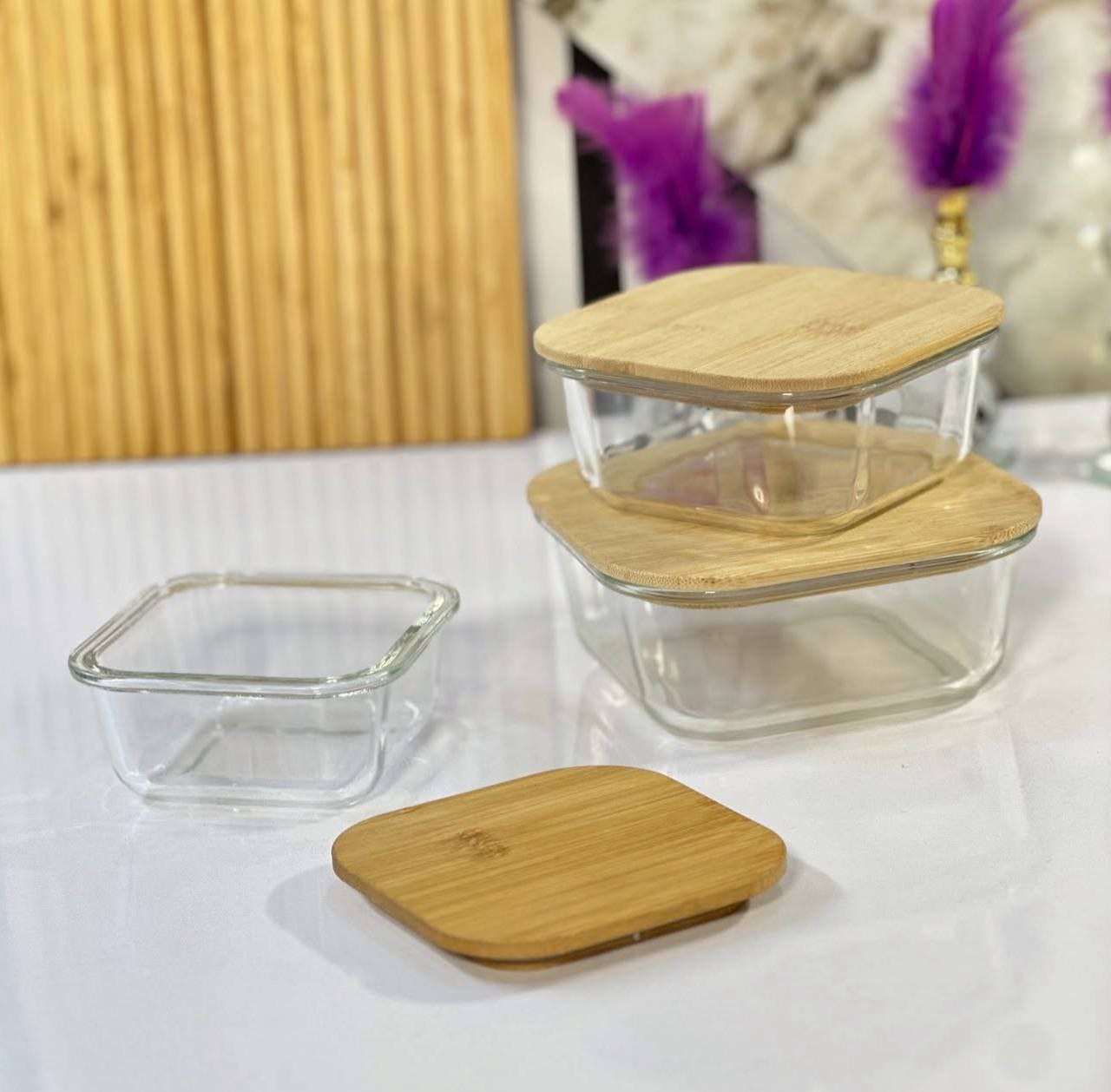 Boite en bois pack de 3ps