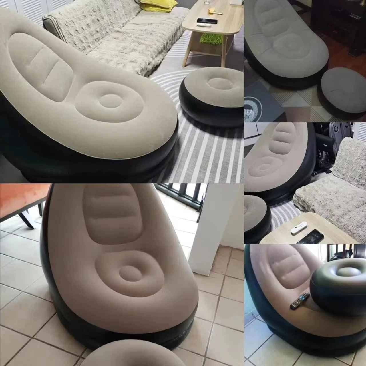 Sofa confortable avec repose-pieds en air