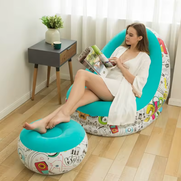 Chaise gonflable instantanée de sofa d'air