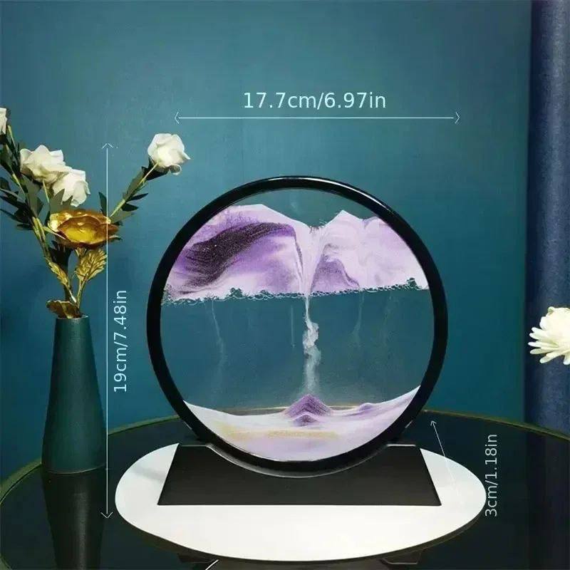 tableau d'art de sable mouvement en 3D