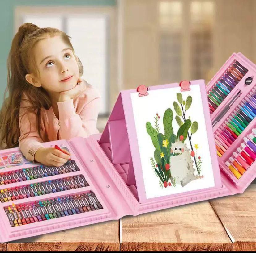 generic coffret de dessin 208 pieces  mallette