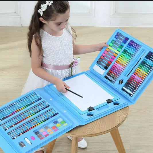 generic coffret de dessin 208 pieces  mallette