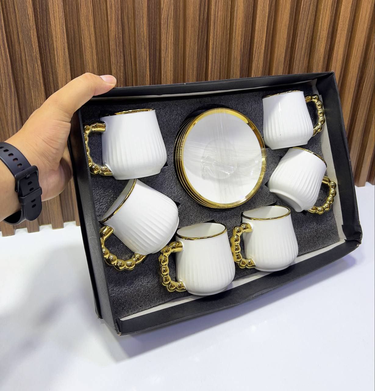 service tasses et sous-tasses