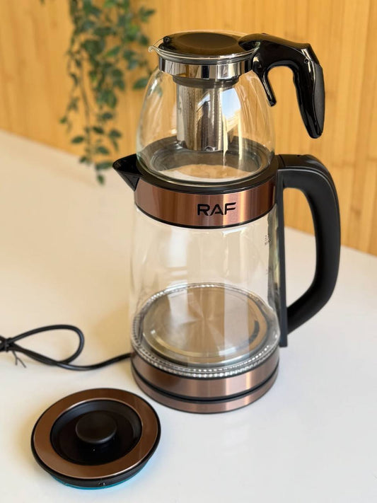 Bouilloire électrique et théière RAF